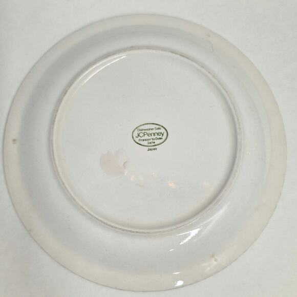 Vintage JC Penney Strawberry Plate 7.25" – Retro Kitchen Collectible - Picture 3 of 4